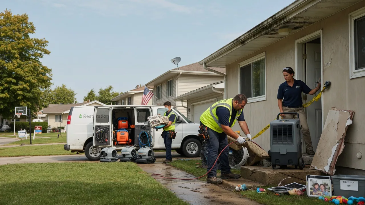 Water Damage Restoration in Due West, SC near me